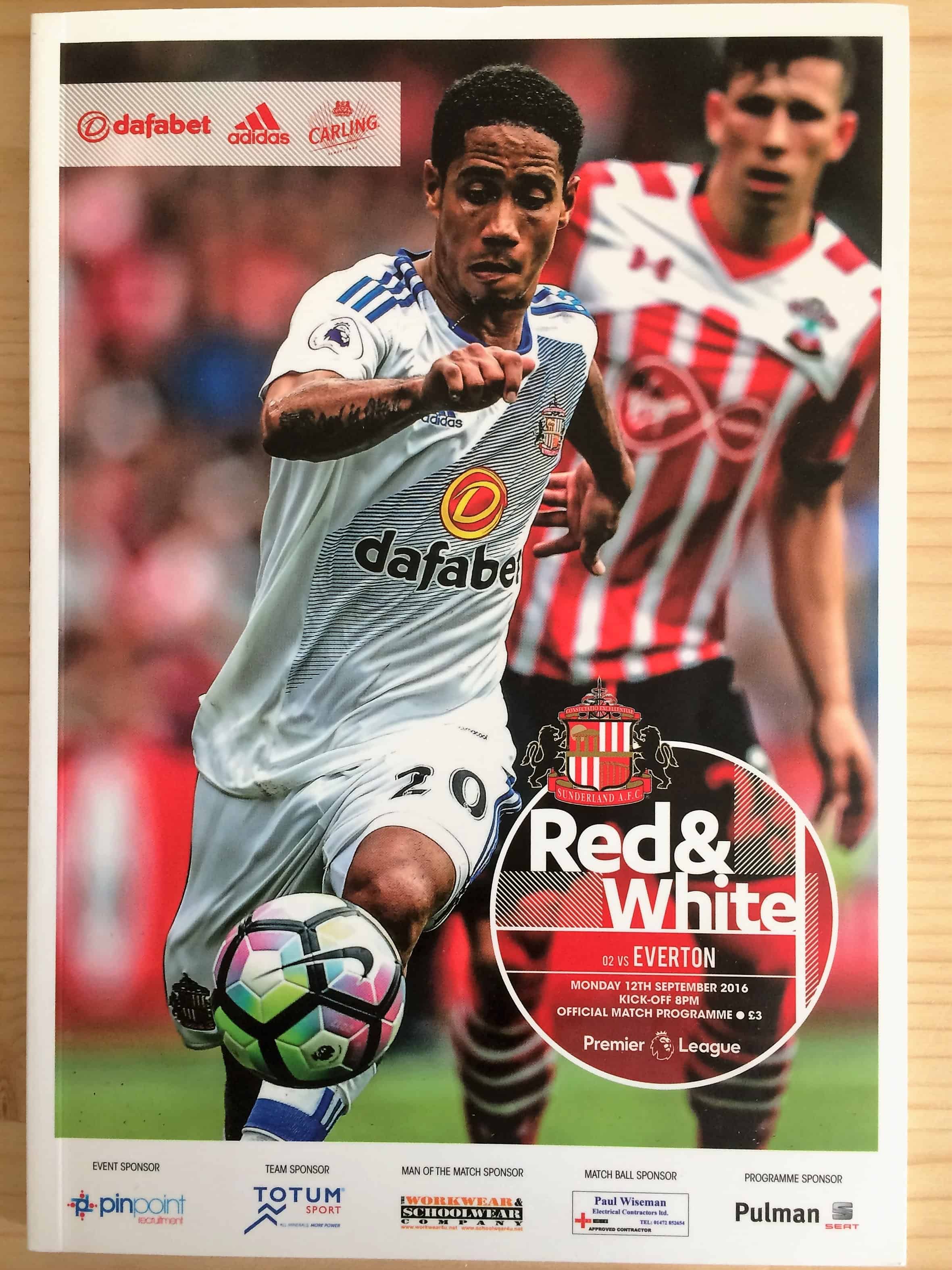 Sunderland FC v Everton FC